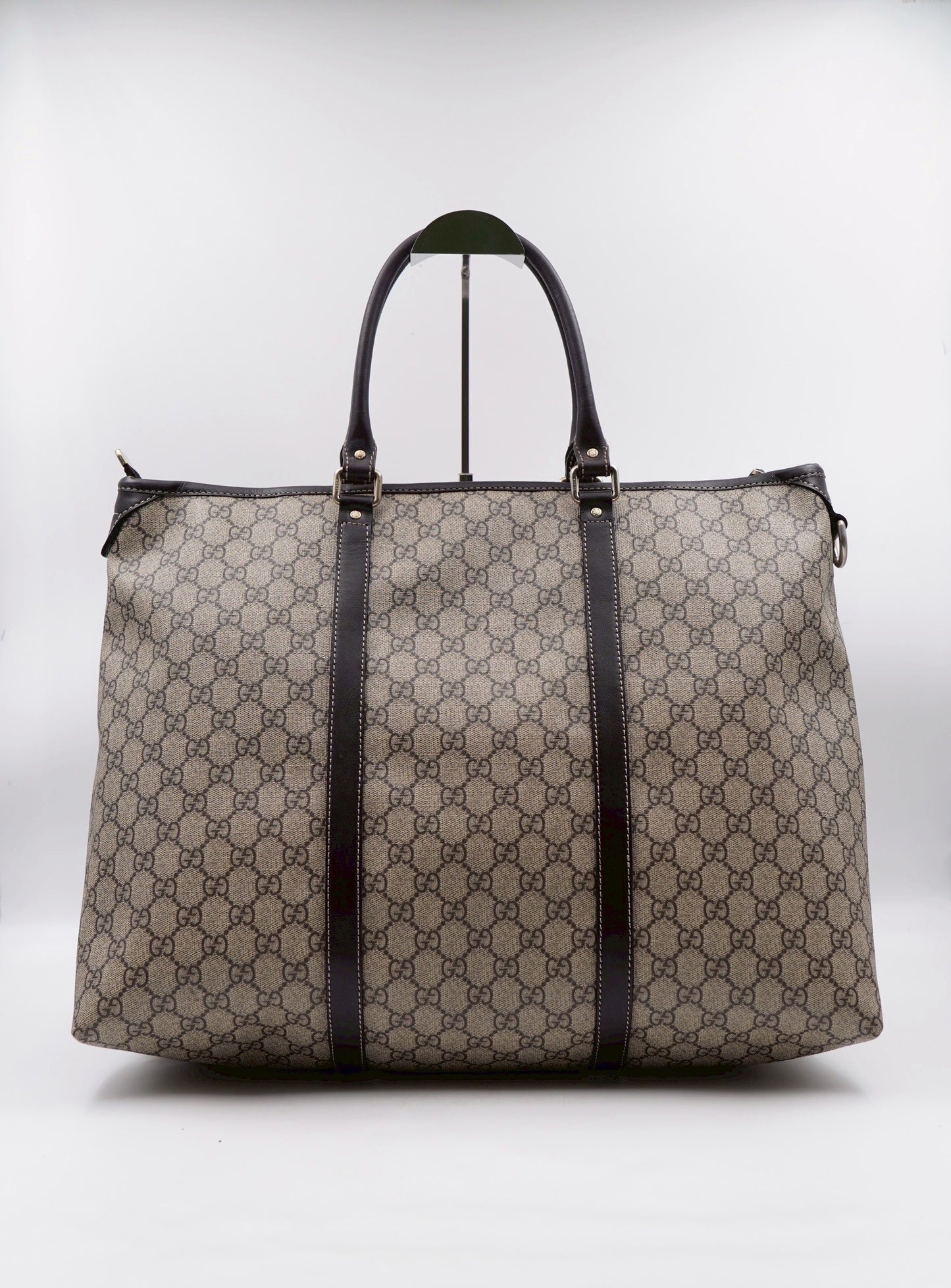 Gucci Plus Monogram Joy Tote dark brown