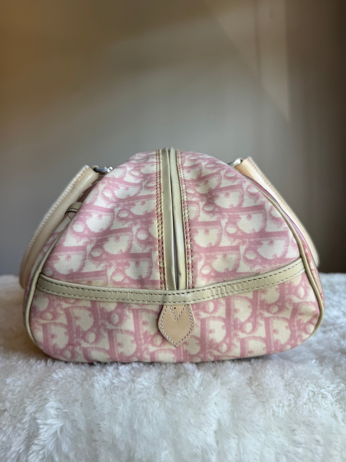 CHRISTIAN DIOR Bowler Monogram pink