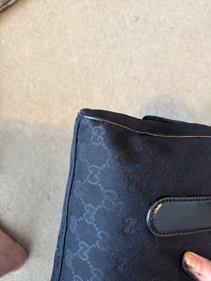 Gucci boston GG canvas Black