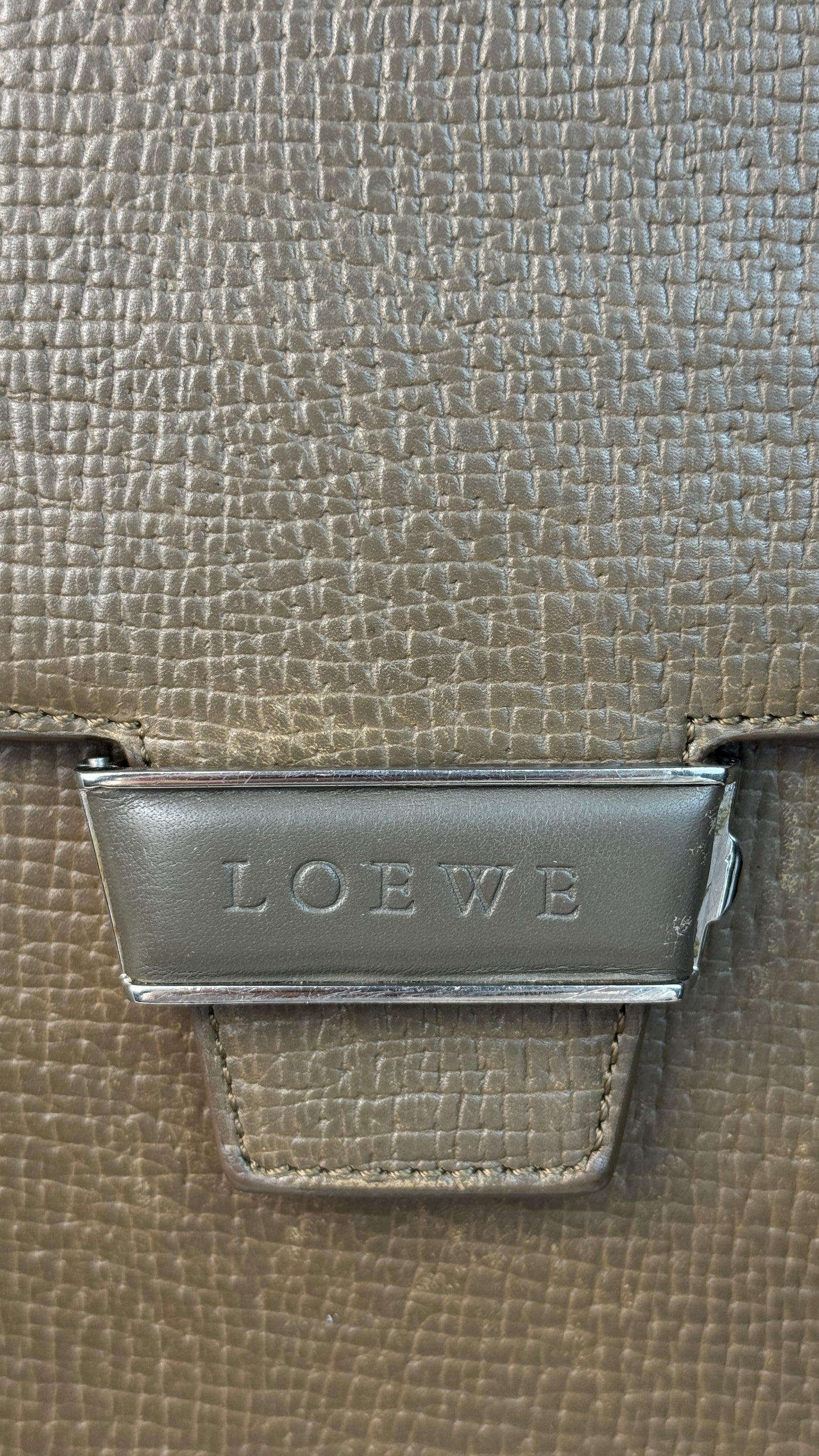 Loewe Leather Top Handle and Crossbody (Vintage)