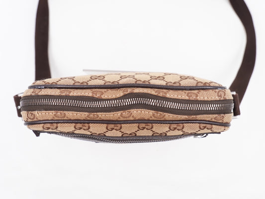 Gucci Front many zippy GG Canvas Brown