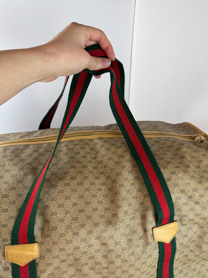 Gucci Vintage Duffle Micro GG Monogram