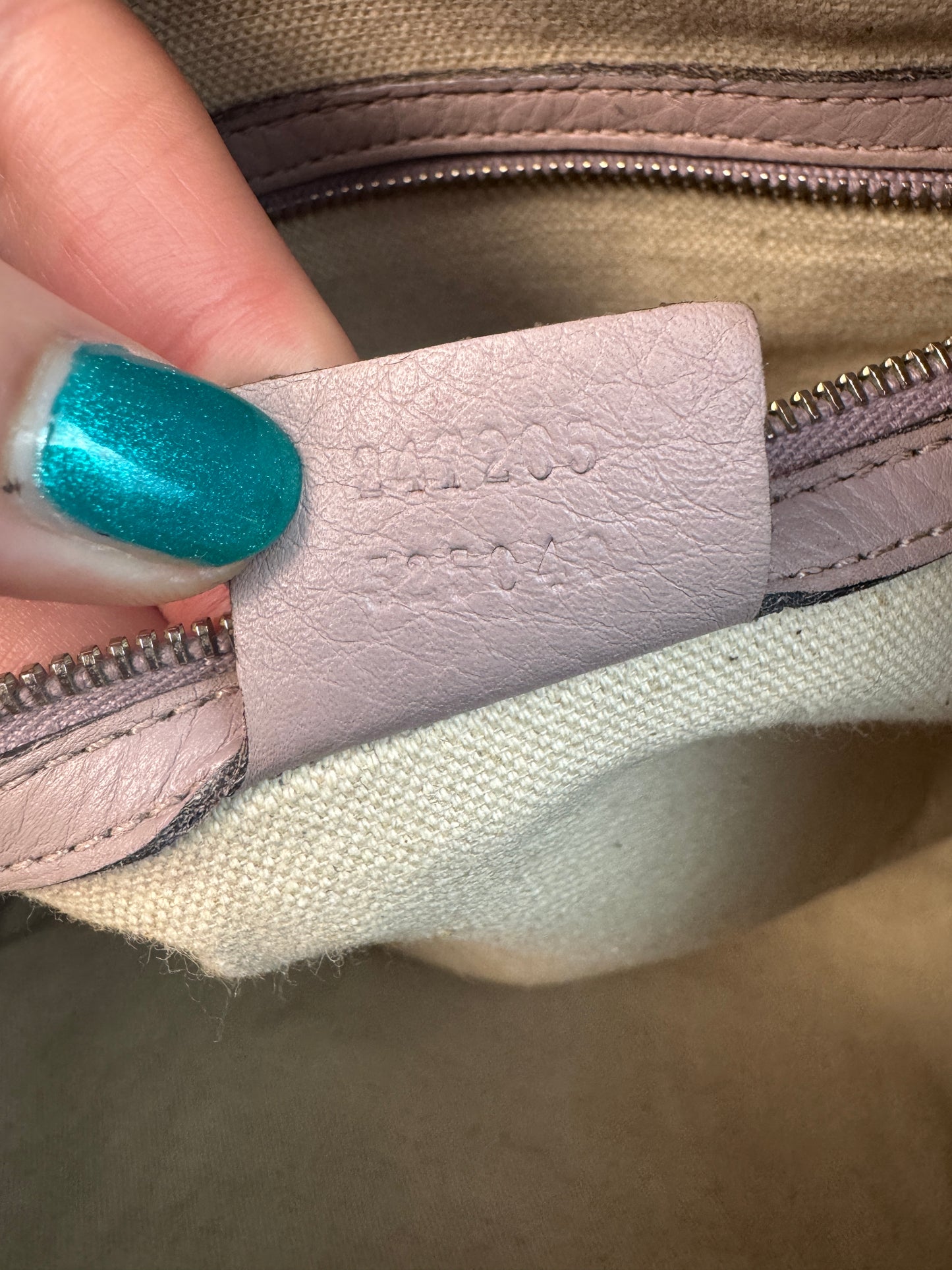 Gucci Web Stripe Boston Pink With Strap