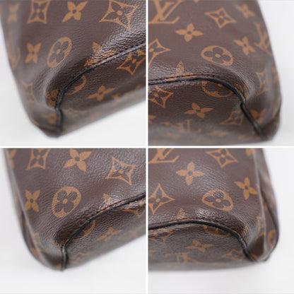 Louis Vuitton Noé BB / Shoulder Bucket Bag – Monogram Canvas with Black Leather Trim