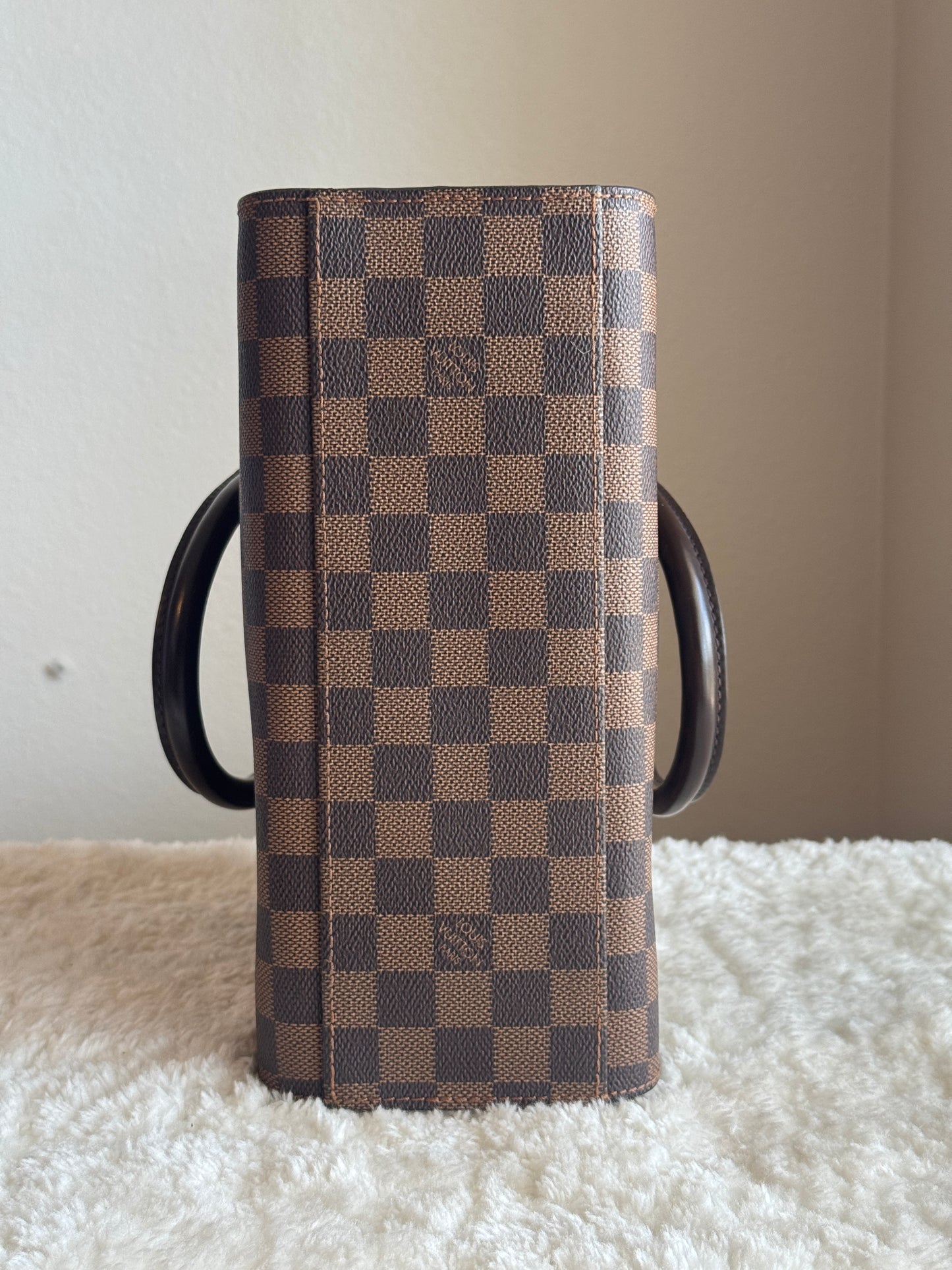 LOUIS VUITTON Triana Ebene Damier Bag