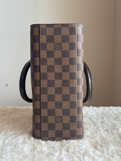 LOUIS VUITTON Triana Ebene Damier Bag
