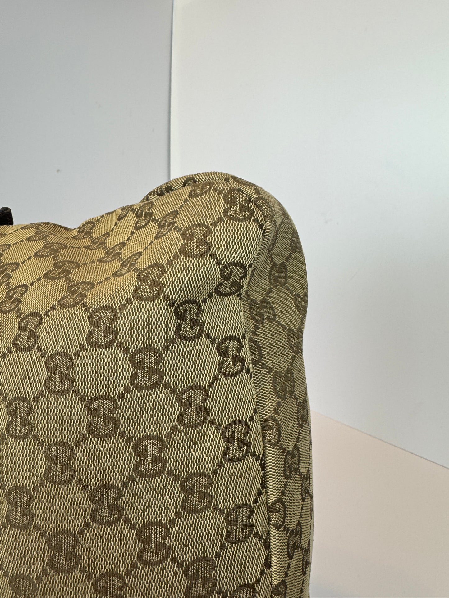 Gucci Hobo Horse-bit GG Canvas Brown