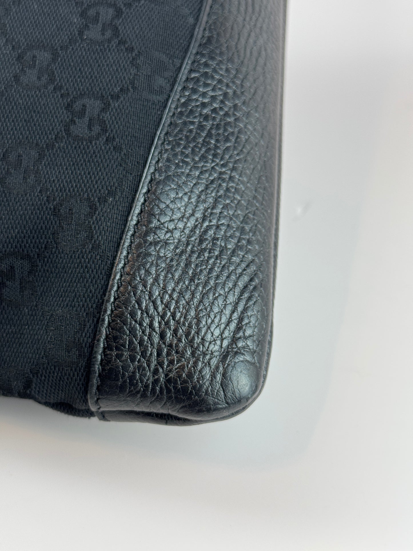 GUCCI Front Pocket GG Canvas Black