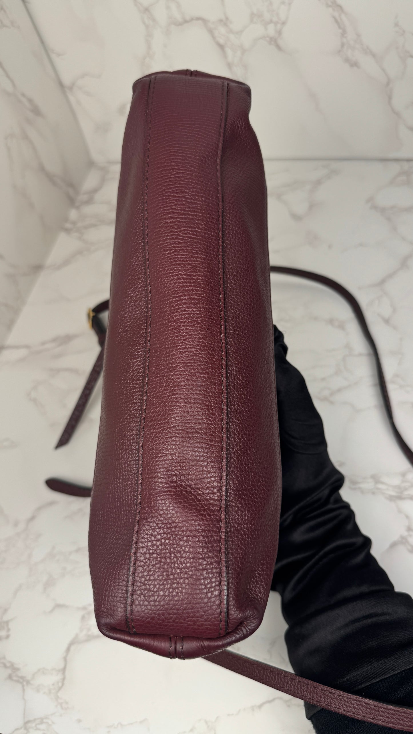 Burberry Convertible Clutch House Check Canvas Small