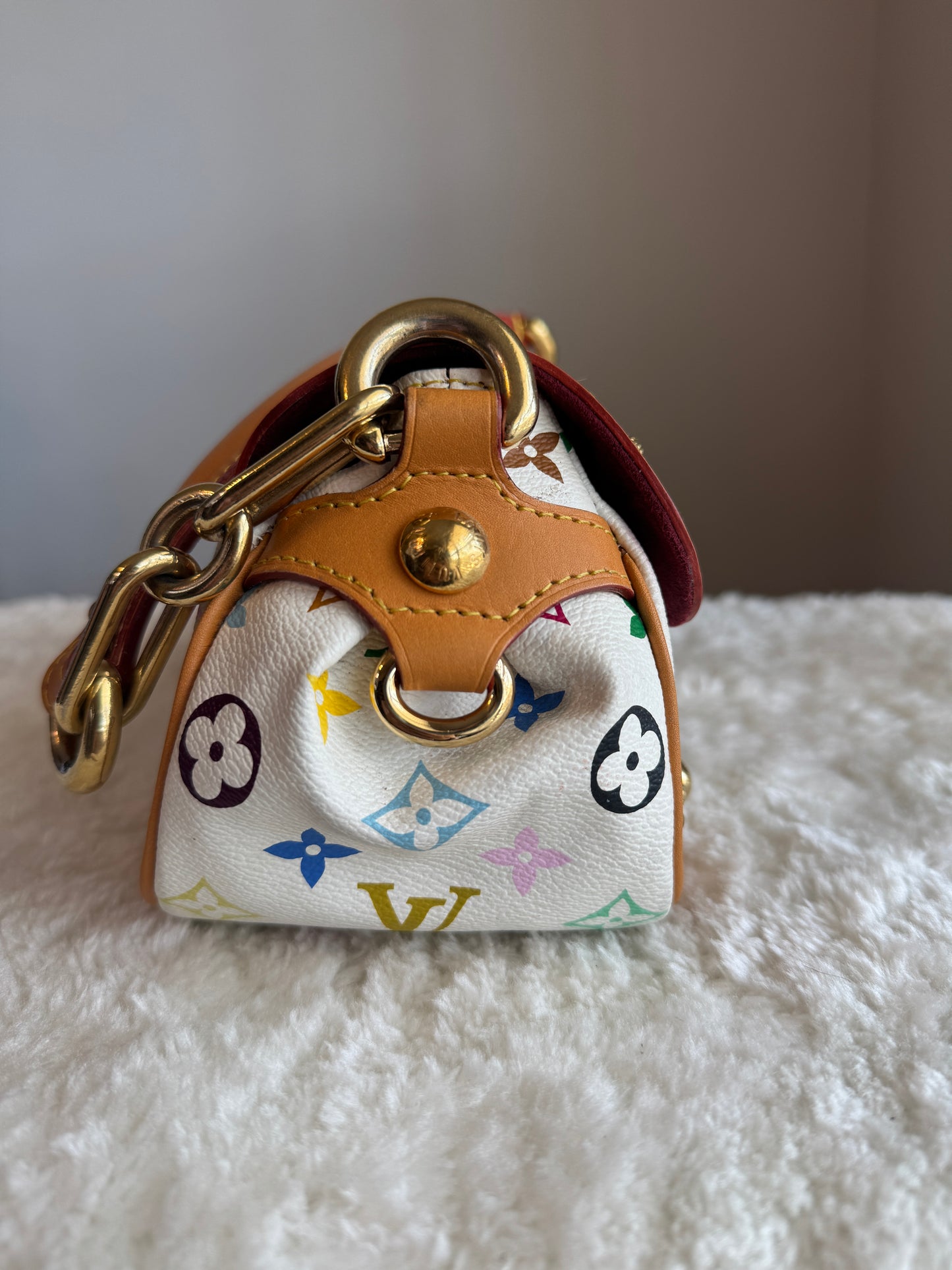 LOUIS VUITTON Monogram Multicolor Marilyn White