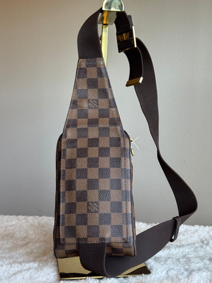 LOUIS VUITTON Damier Ebene Geronimos Sling bag