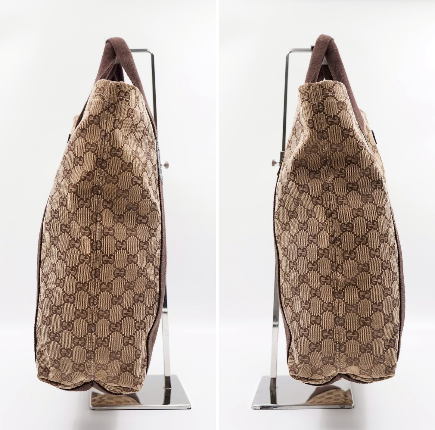 GUCCI Original Web Tote GG Canvas Tall (Vintage)