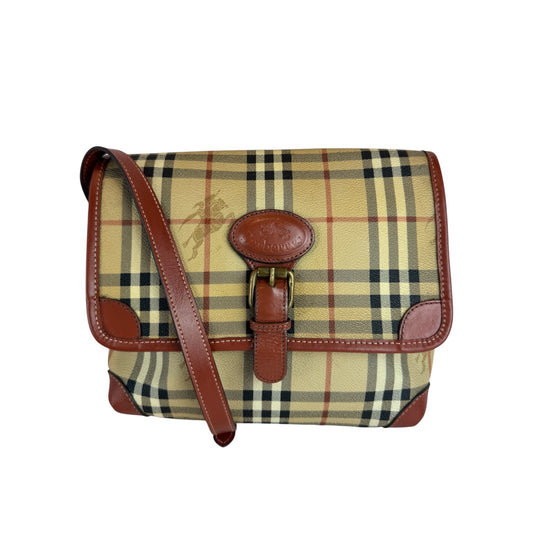 BURBERRY Haymark Check Messenger bag