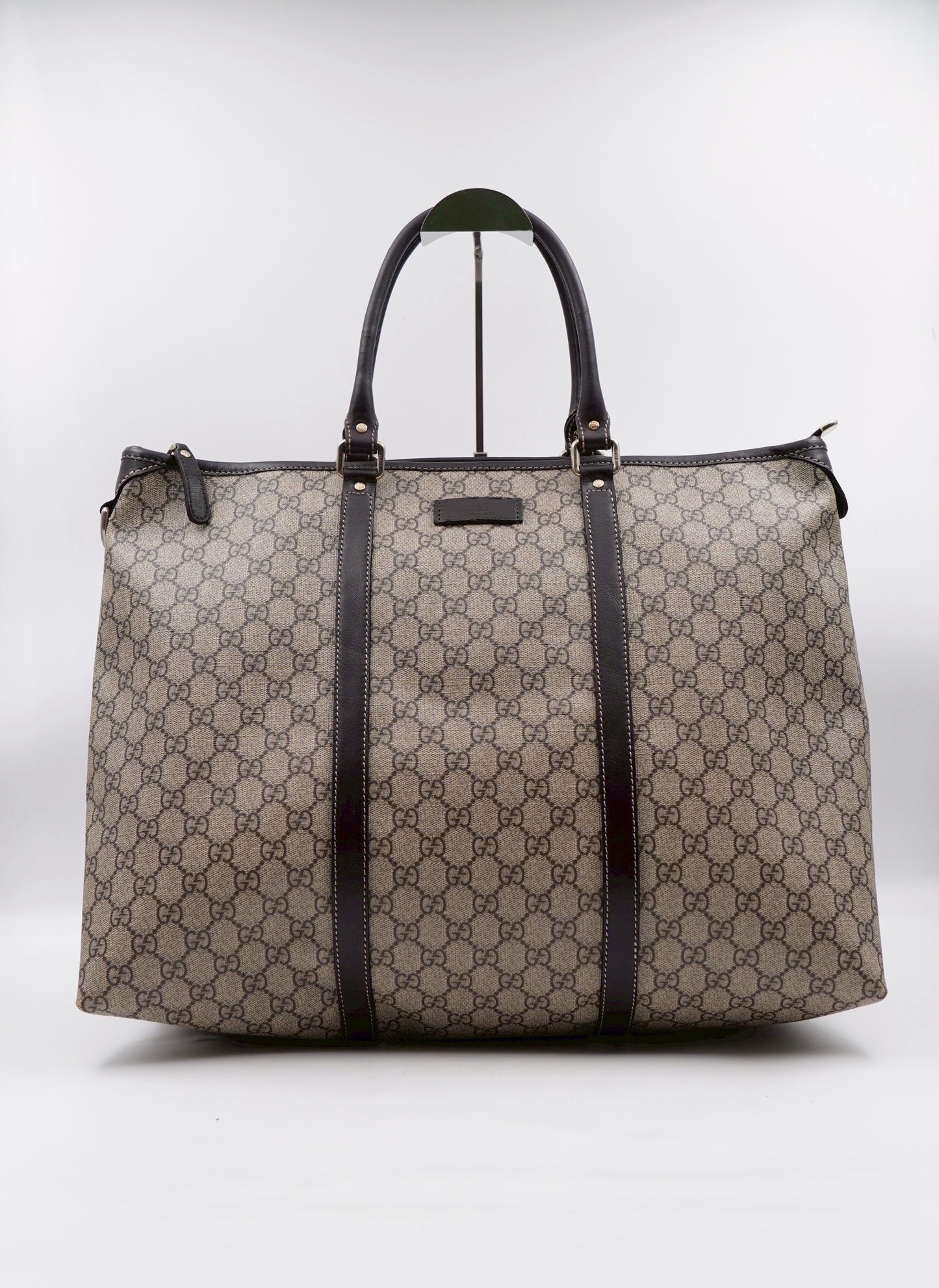Gucci Plus Monogram Joy Tote dark brown