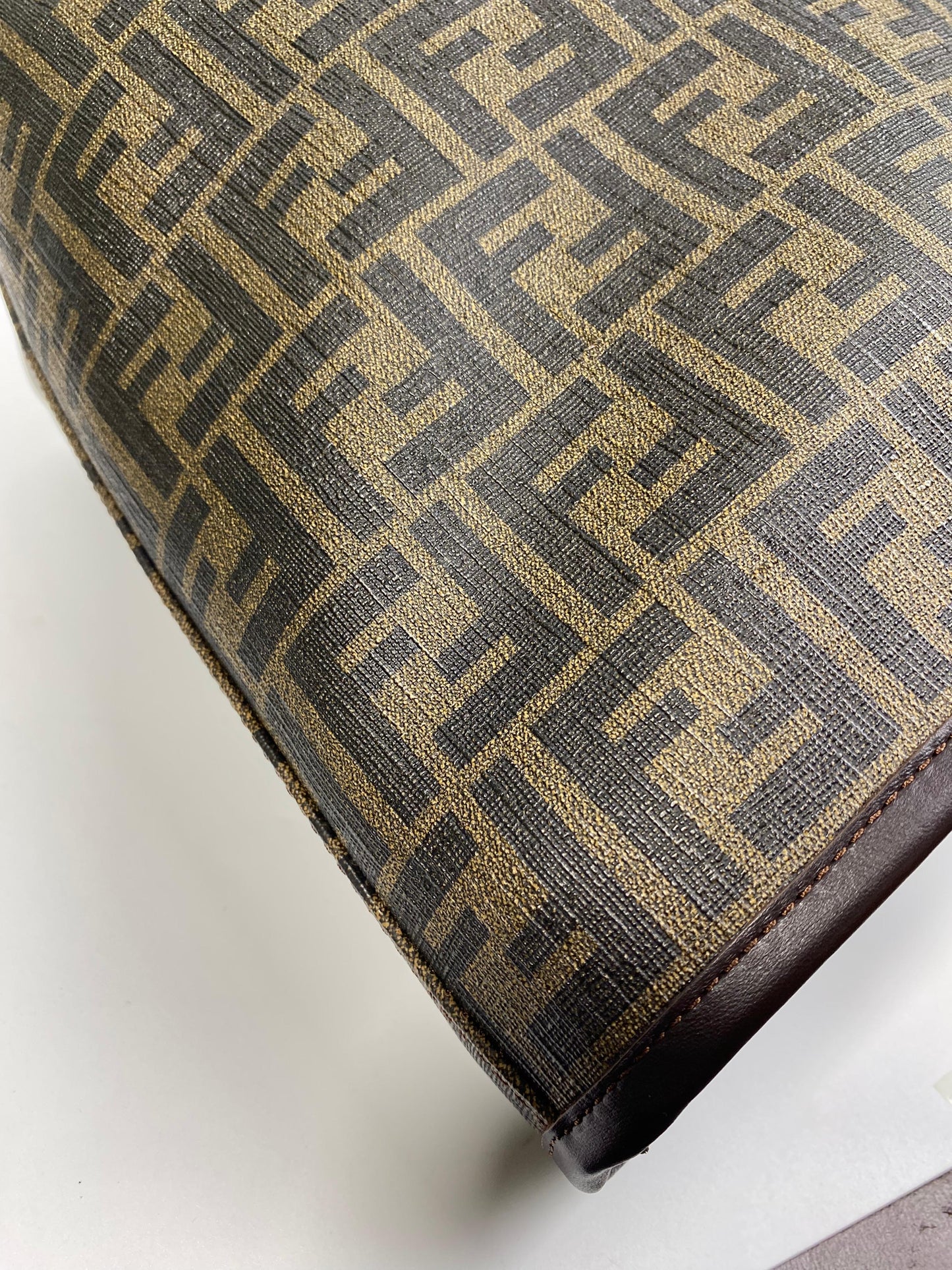 Fendi Roll Tote Zucca Coated Canvas Medium