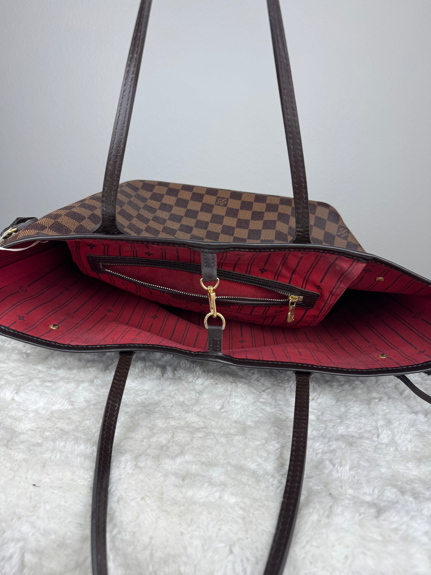 LOUIS VUITTON Neverfull Tote Damier MM