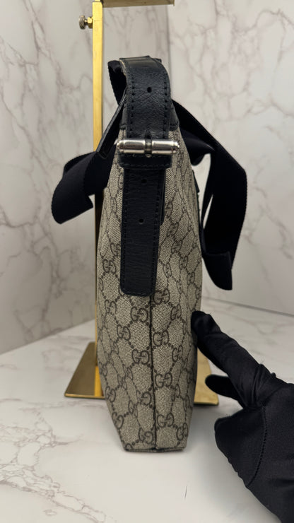 Gucci Web Crossbody Monogram Dark