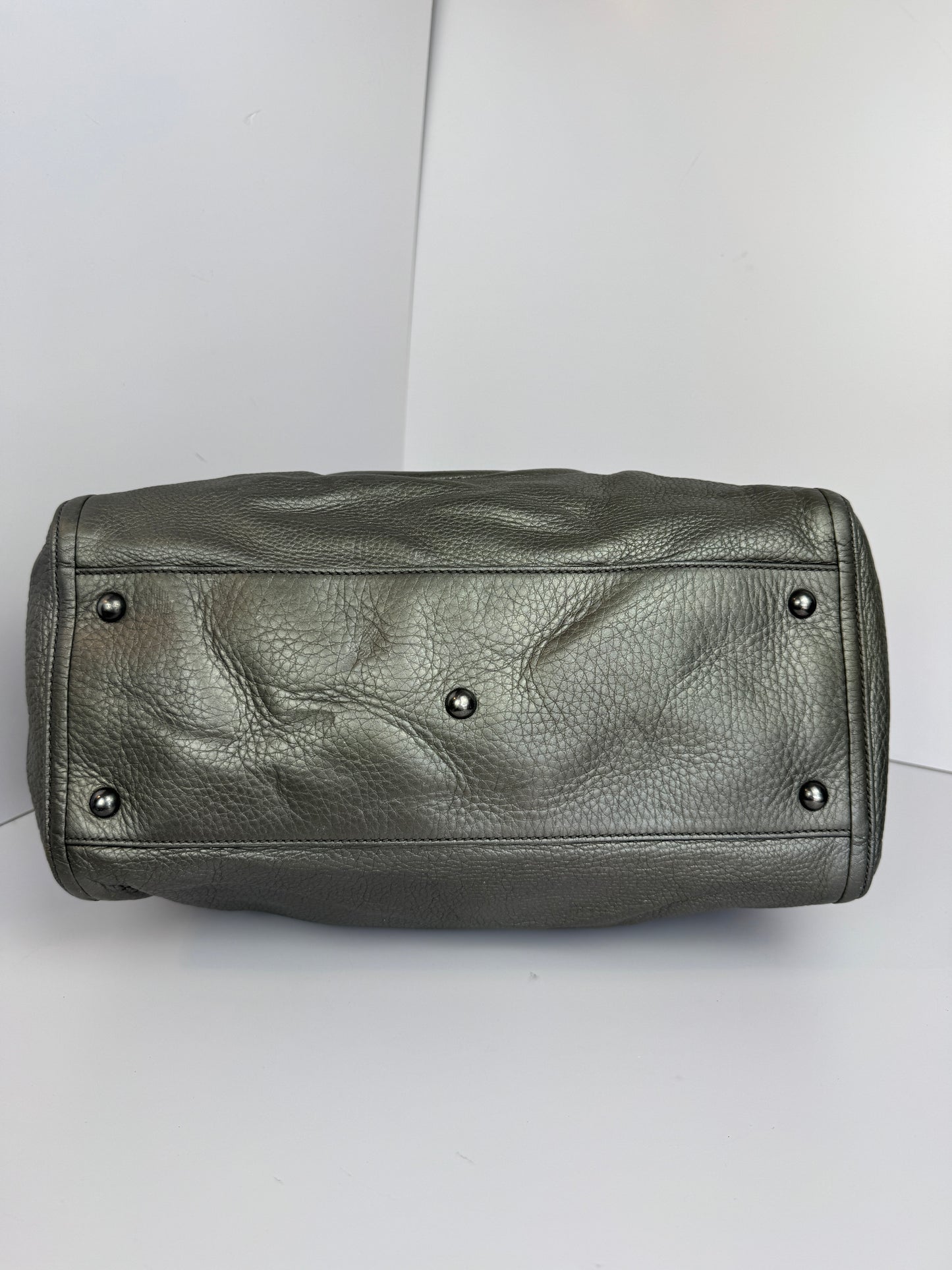 Gucci Soho Leather medium Grey  Bag
