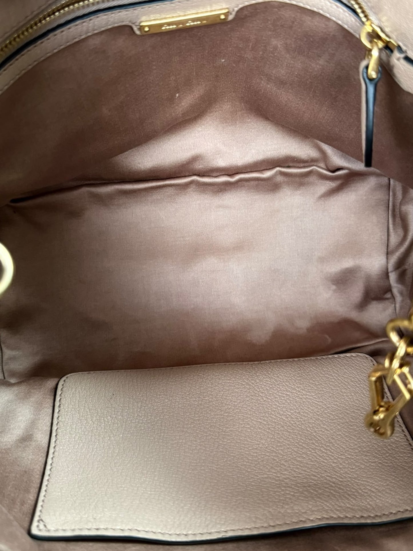 Miumiu Top handle Leather Pink