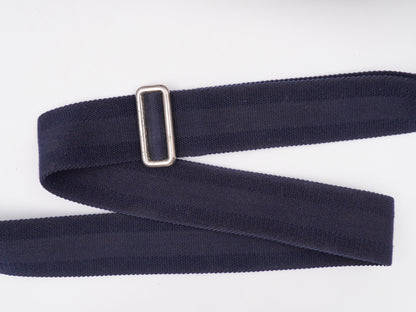 Gucci Front Zip Large Messenger Navy
