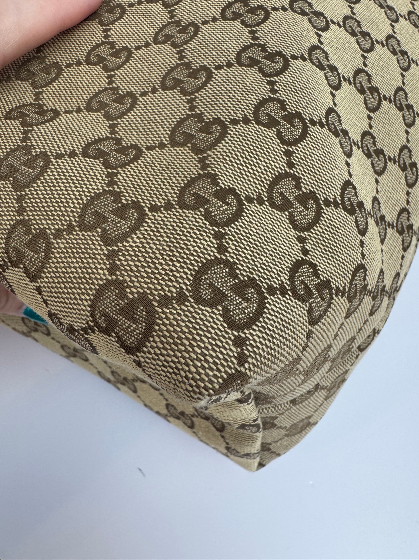 Gucci GG Canvas Tote Brown