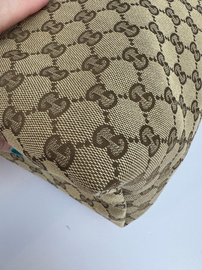 Gucci GG Canvas Tote Brown