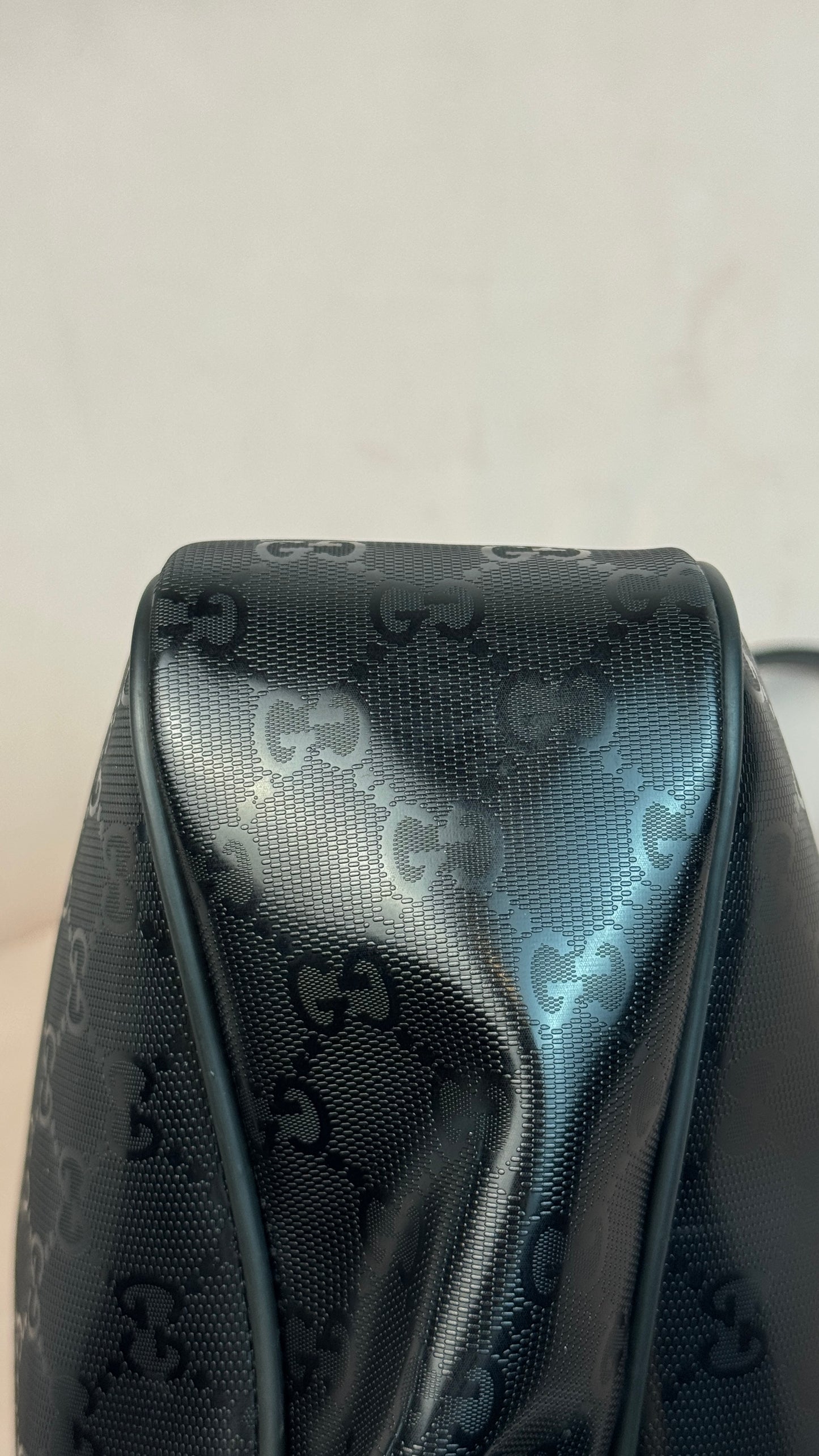 Gucci Front Zip GG Monogram  Messenger (Vintage)