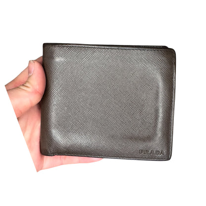 Prada saffiano men brown