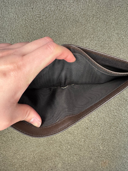 Prada saffiano men brown