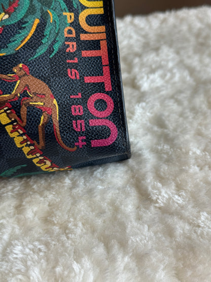 LOUIS VUITTON Damier Cobalt Jungle Pochette  Voyage MM