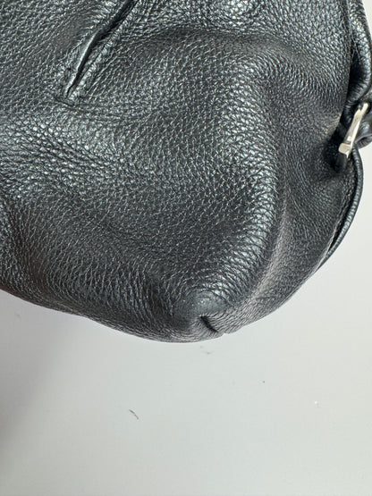 Salvatore Ferragamo Noah Gancio Lock Leather Shoulder bag
