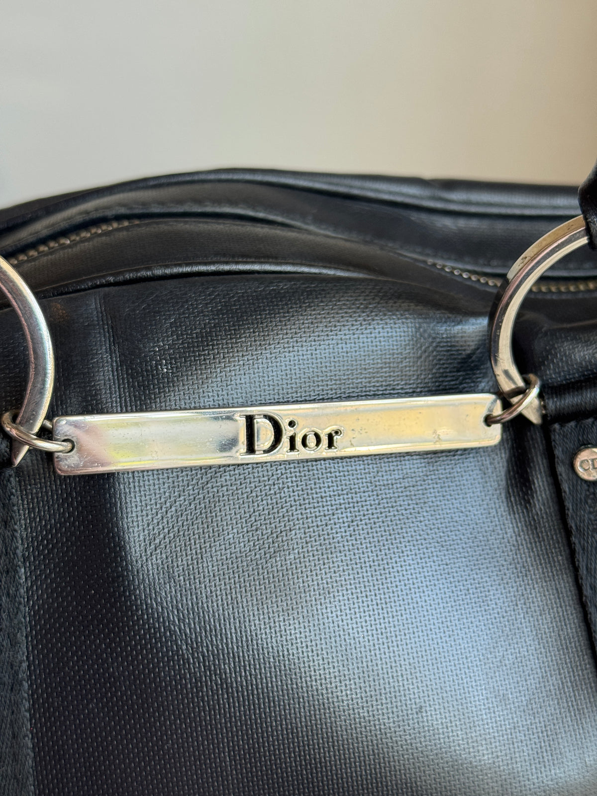 Christian Dior Bowling Leather Black