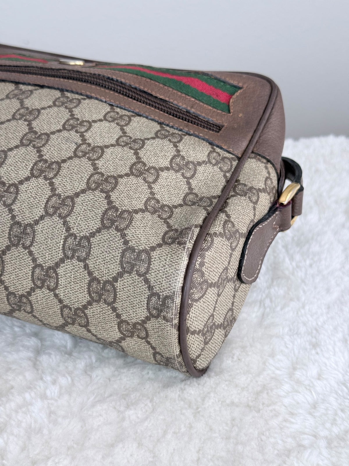 GUCCI GG Supreme Ophidia Coated Canvas Crossbody