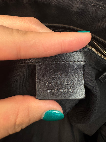 Gucci Web Stripe Interlocking logo GG Canvas
