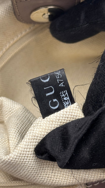 Gucci Sukey Hobo Shoulder Bag Nude