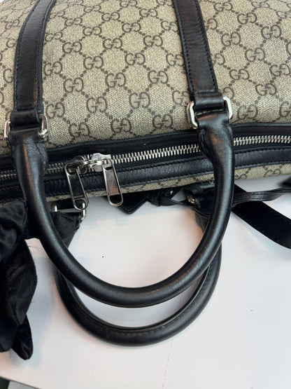 GUCCI Eden Briefcase GG Supreme Canvas Bag