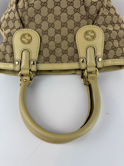 GUCCI Scarlett Studded GG Canvas Medium Monogram