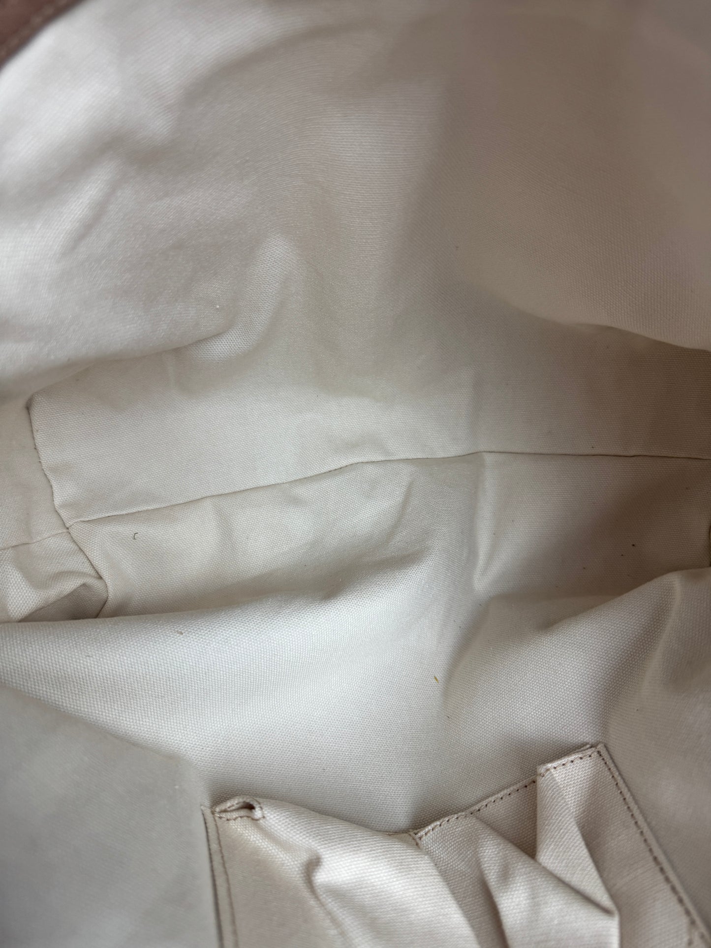 GUCCI Bree GG Canvas Shoulder Bag Pink Nude