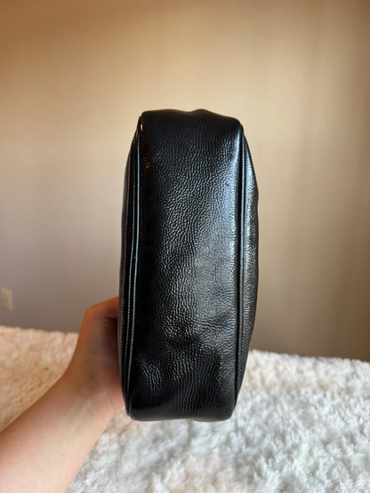 GUCCI Soho Disco Crossbody bag patent leather small black