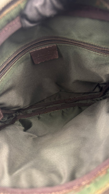 Gucci GG Canvas Crossbody Brown