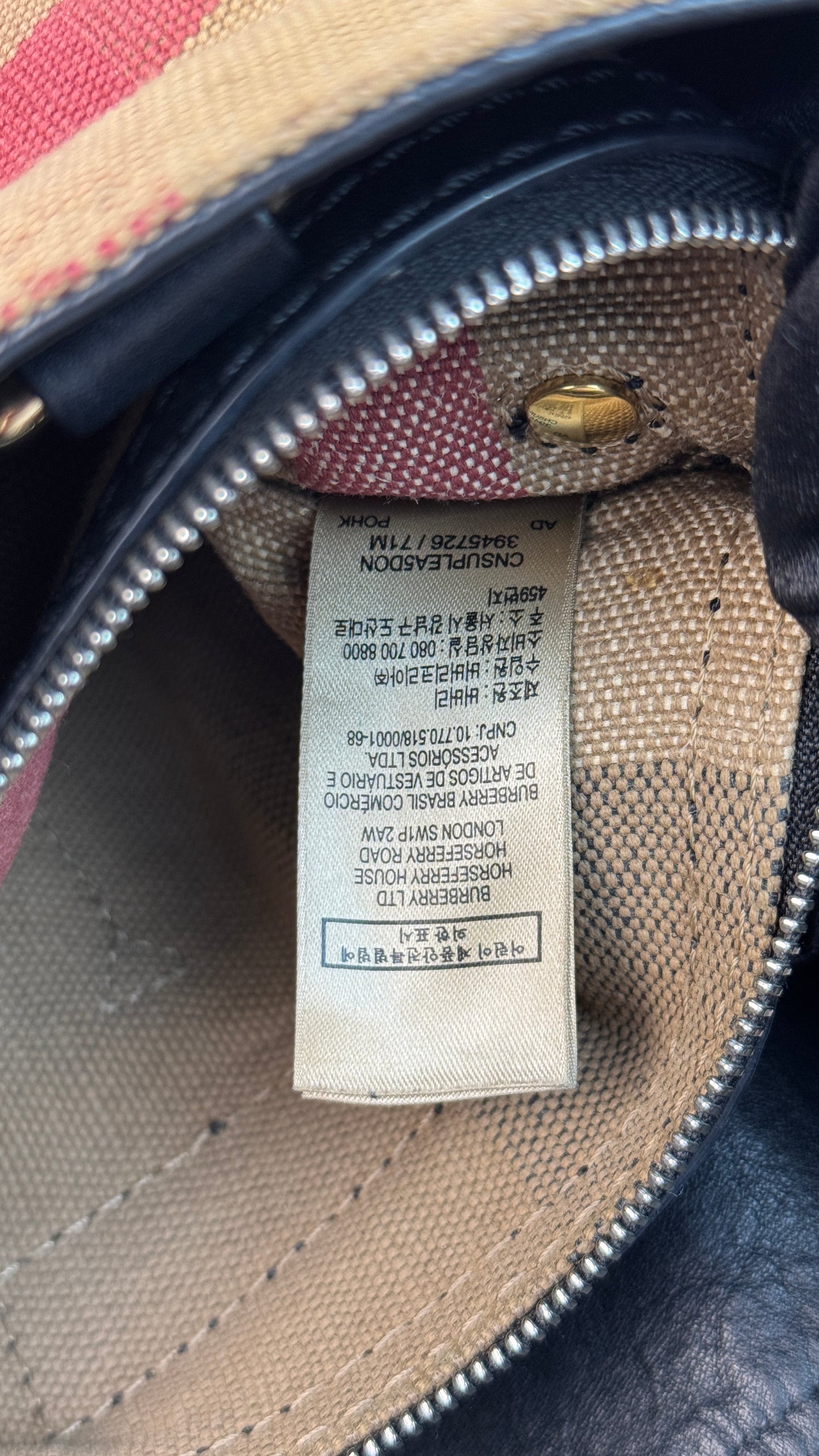 Burberry Ashby Bucket Bag