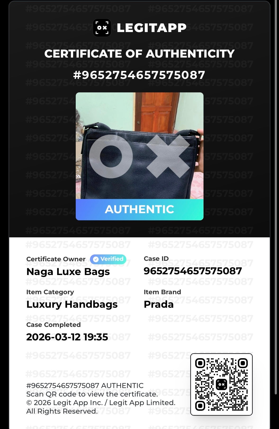 PRADA Pocket Leather Messenger Navy