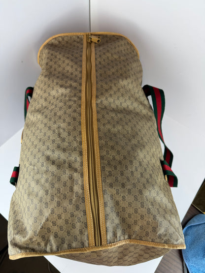 Gucci Vintage Duffle Micro GG Monogram