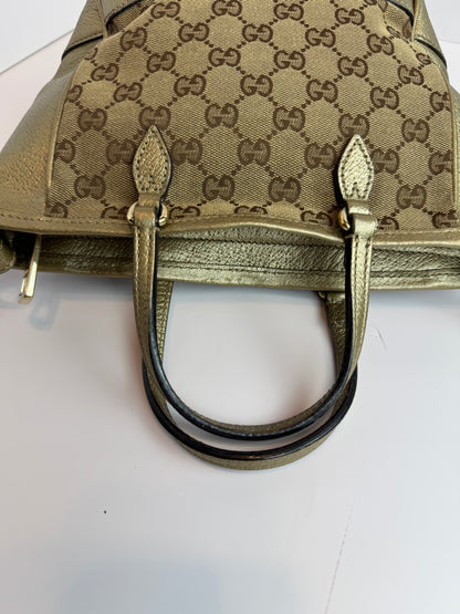 GUCCI Bree GG Canvas Small