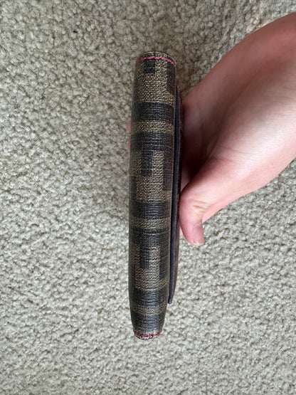 Fendi wallet compact FF