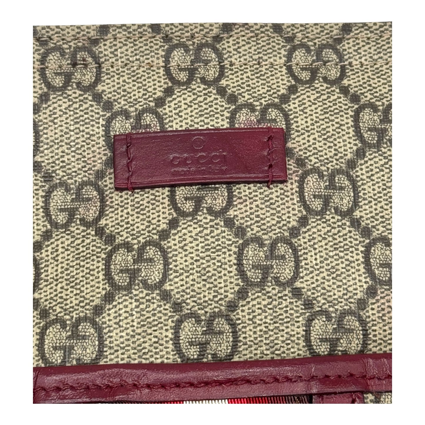 Authentic Gucci Supreme Web Flat Messenger Bag