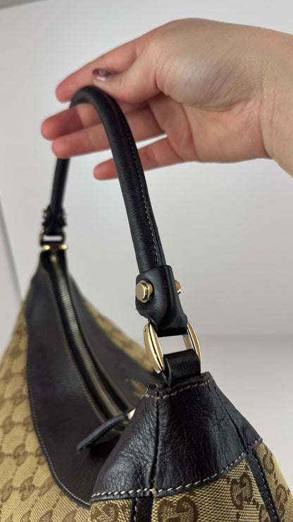 Gucci D-Ring Hobo GG Canvas