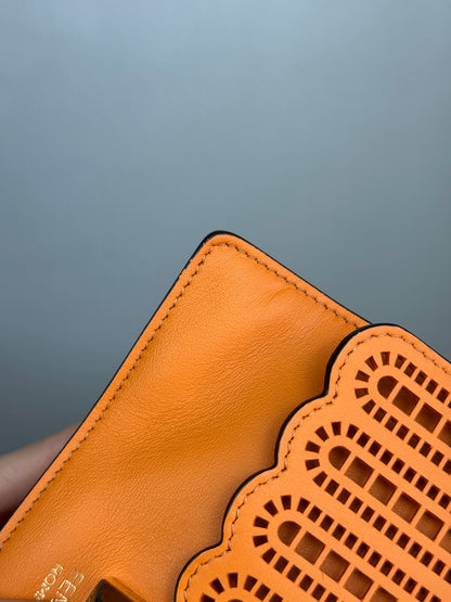 FENDI Vitello Grace Kan I crossbody Leather red