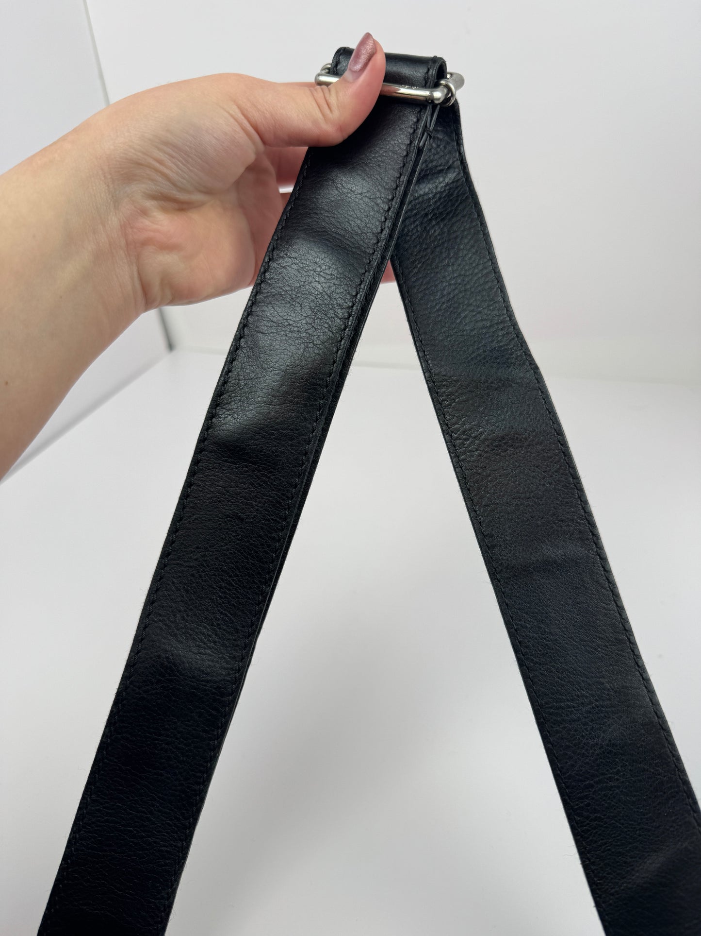 Fendi Zucca Flap Messenger Black