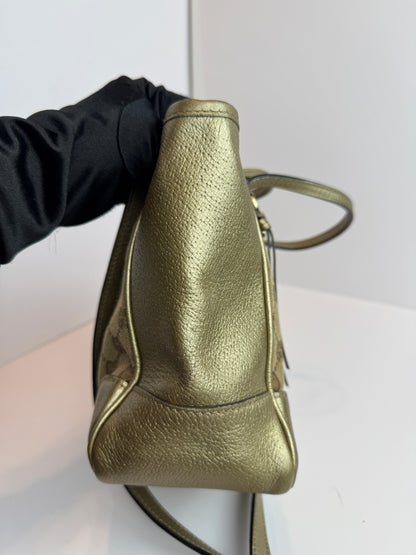 GUCCI Bree GG Canvas Small